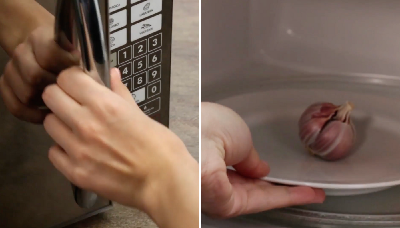 Truques com o micro-ondas: de fritar bacon a descascar alho