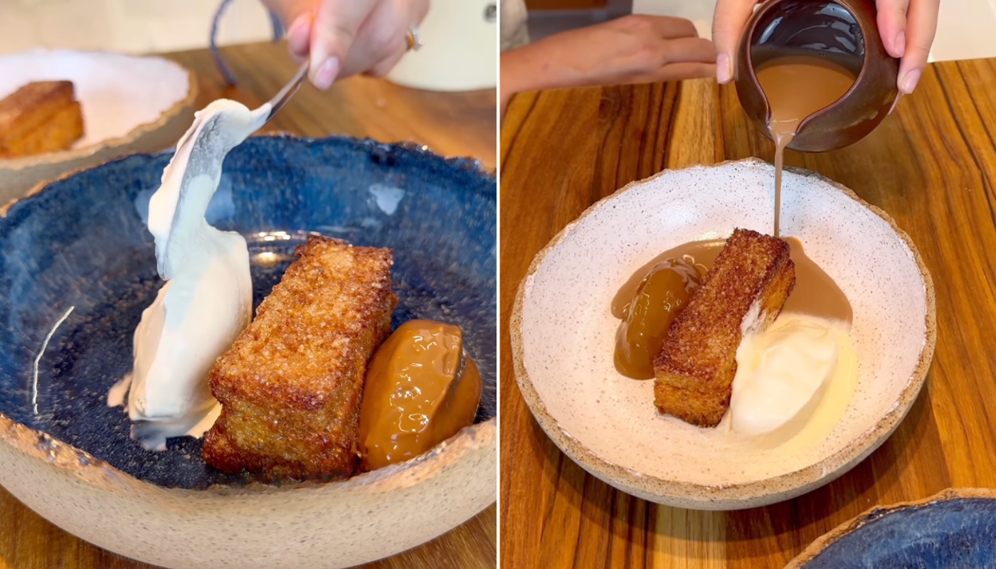 Pão de forma e doce de leite viram uma sobremesa digna de restaurante: receita