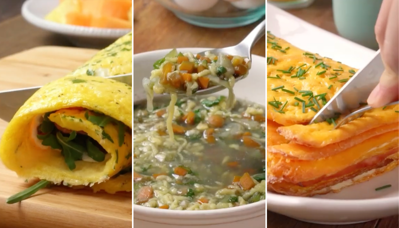 Receitas para variar a preparação dos ovos: 8 opções da mais simples à mais caprichada