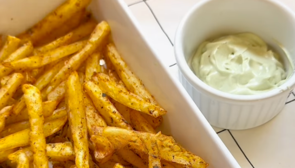 Como fazer batata frita crocante na airfryer: truque de nutricionista