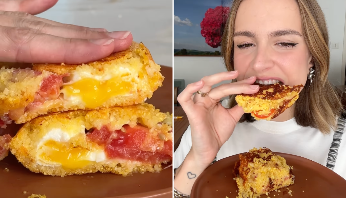 Cuscuz de frigideira com ovo: receita fácil e deliciosa
