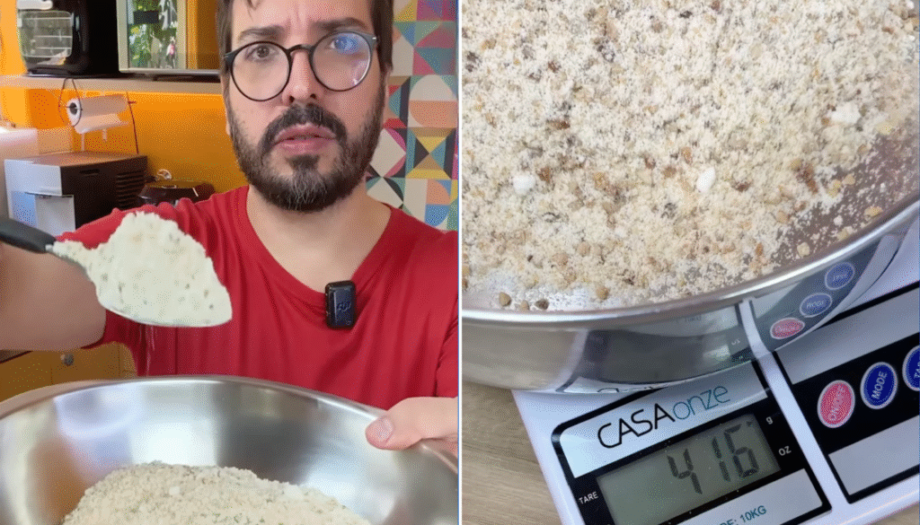 farofa para sundae