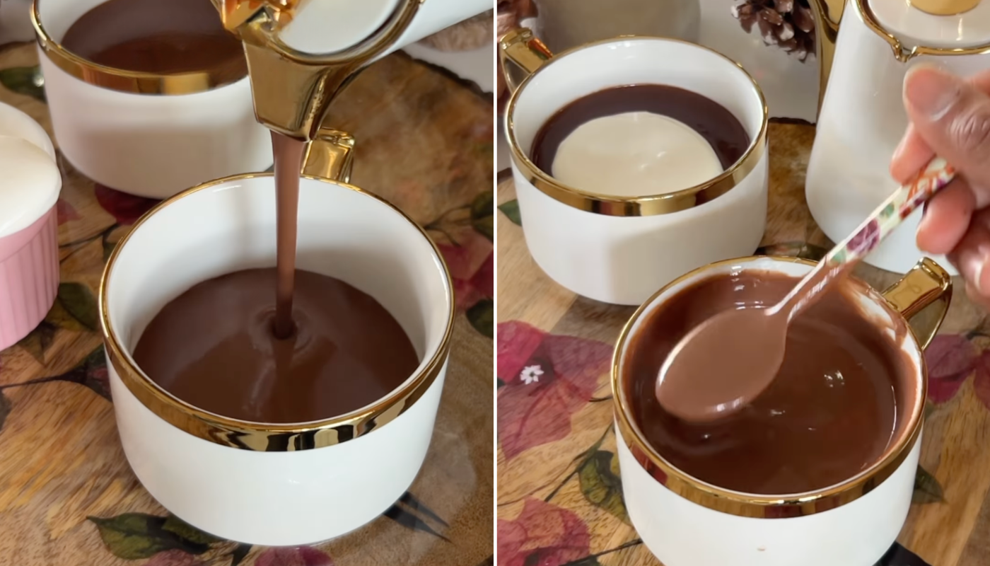 Como fazer um chocolate quente ao estilo francês