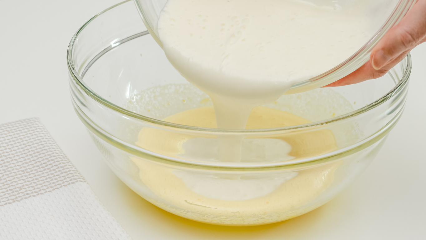 Brigadeirão de chocolate branco