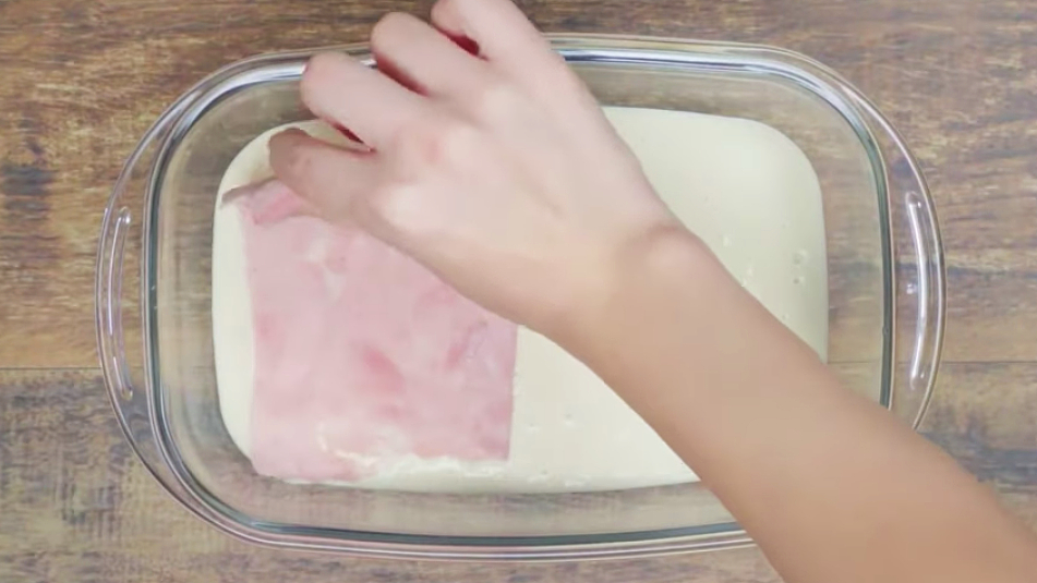Torta rápida com massa de batata