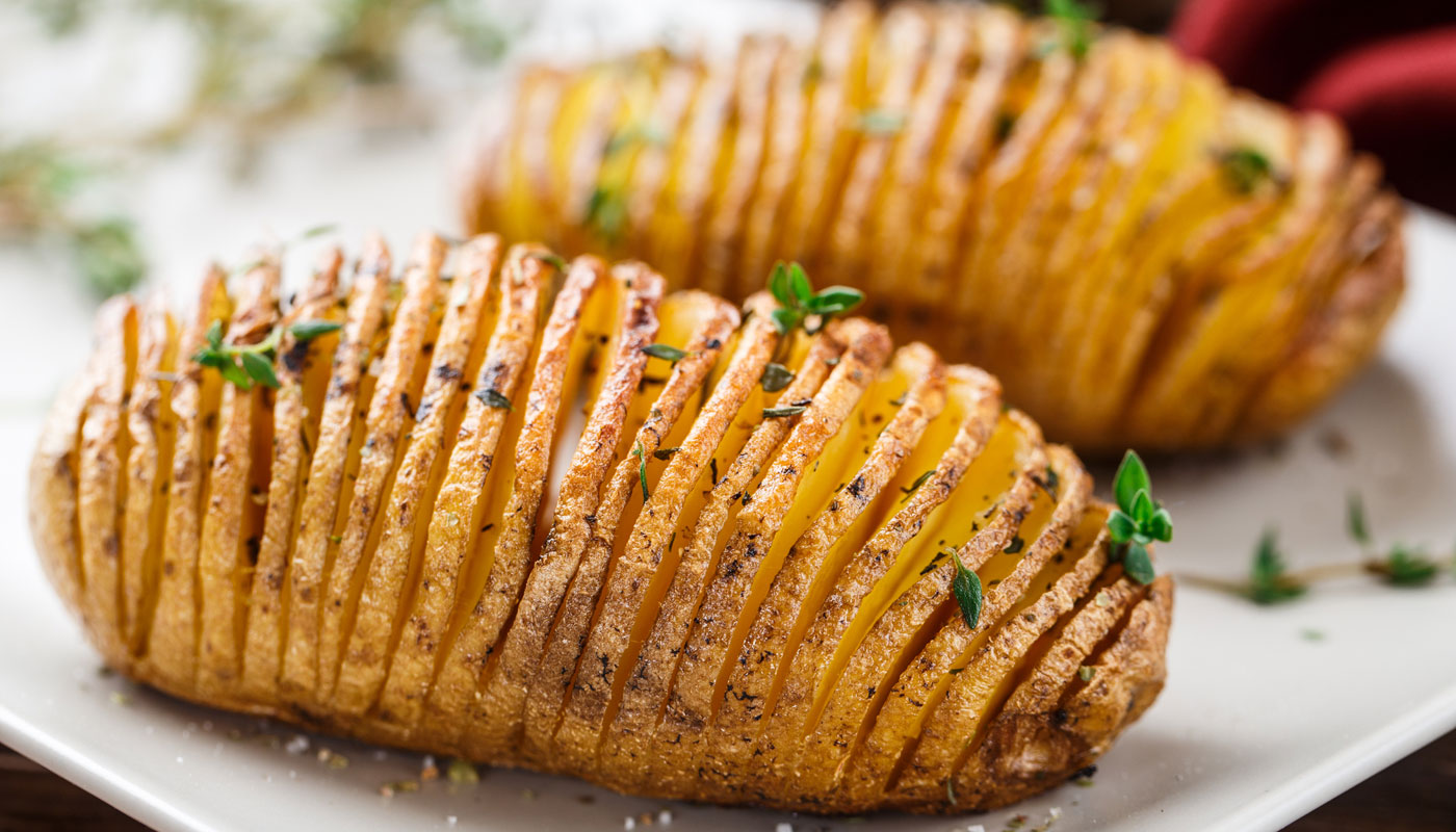 Batata Hasselback