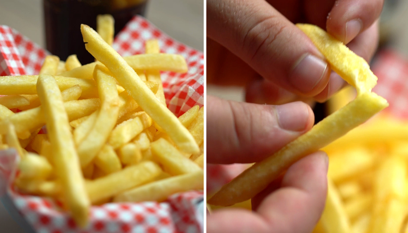 Batata frita igual à do McDonald’s em 5 passos: choque térmico, fritura dupla e mais