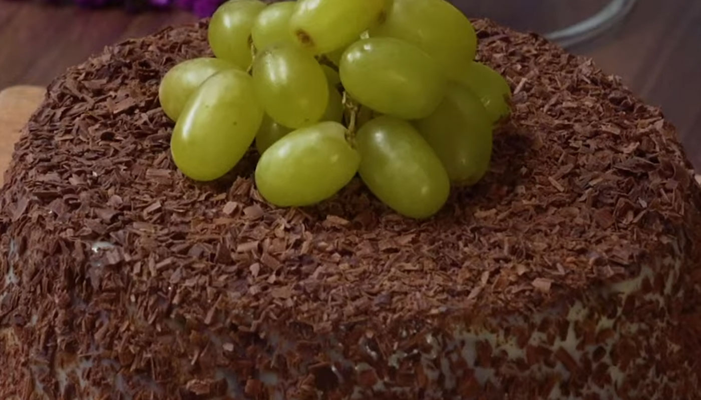 Bombom gigante de uva