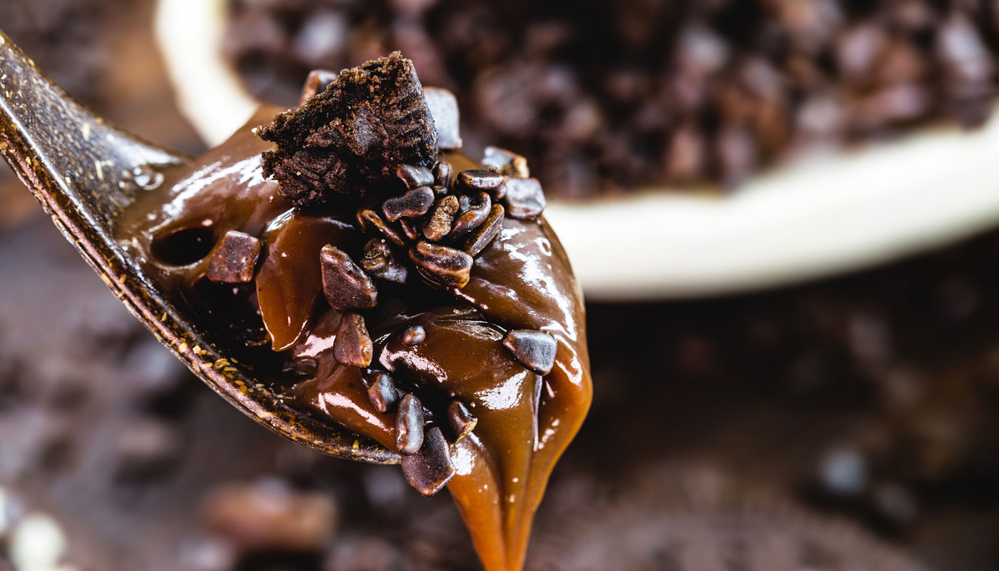 Brigadeiro na colher