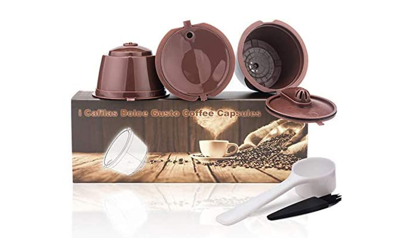 Cápsulas reutilizáveis deixam o café cremoso sem precisar comprá-las todo mês