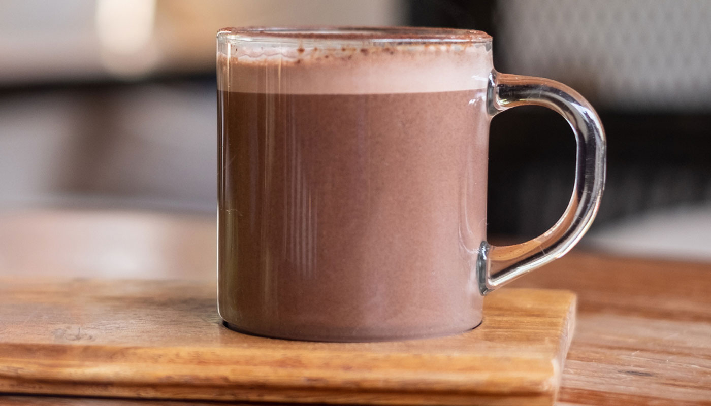 Chocolate quente cremoso