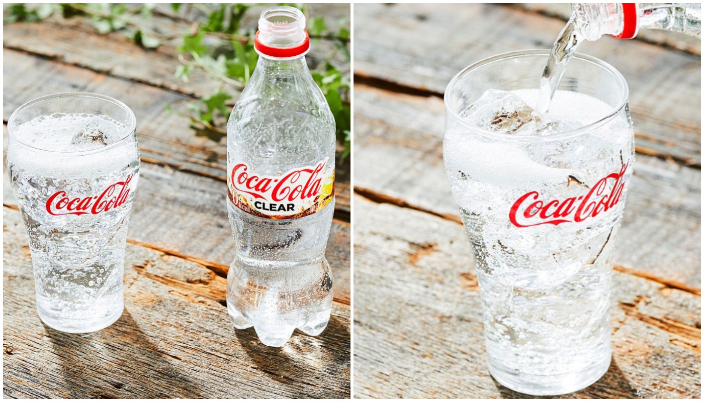 Coca-Cola transparente é febre no Japão: parece água, mas tem gosto do refri