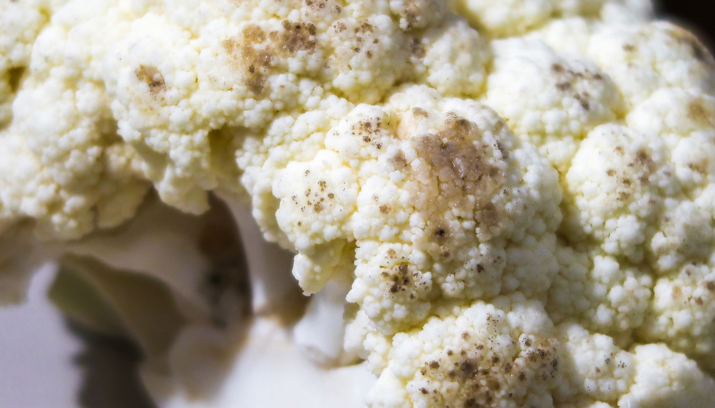 O que são os pontinhos pretos na couve-flor? É seguro comer o vegetal mesmo assim?