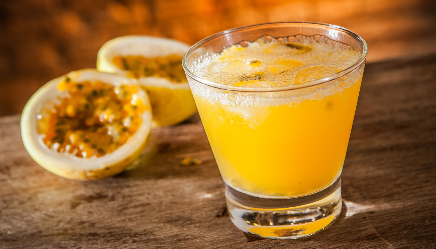 Drinque de maracujá