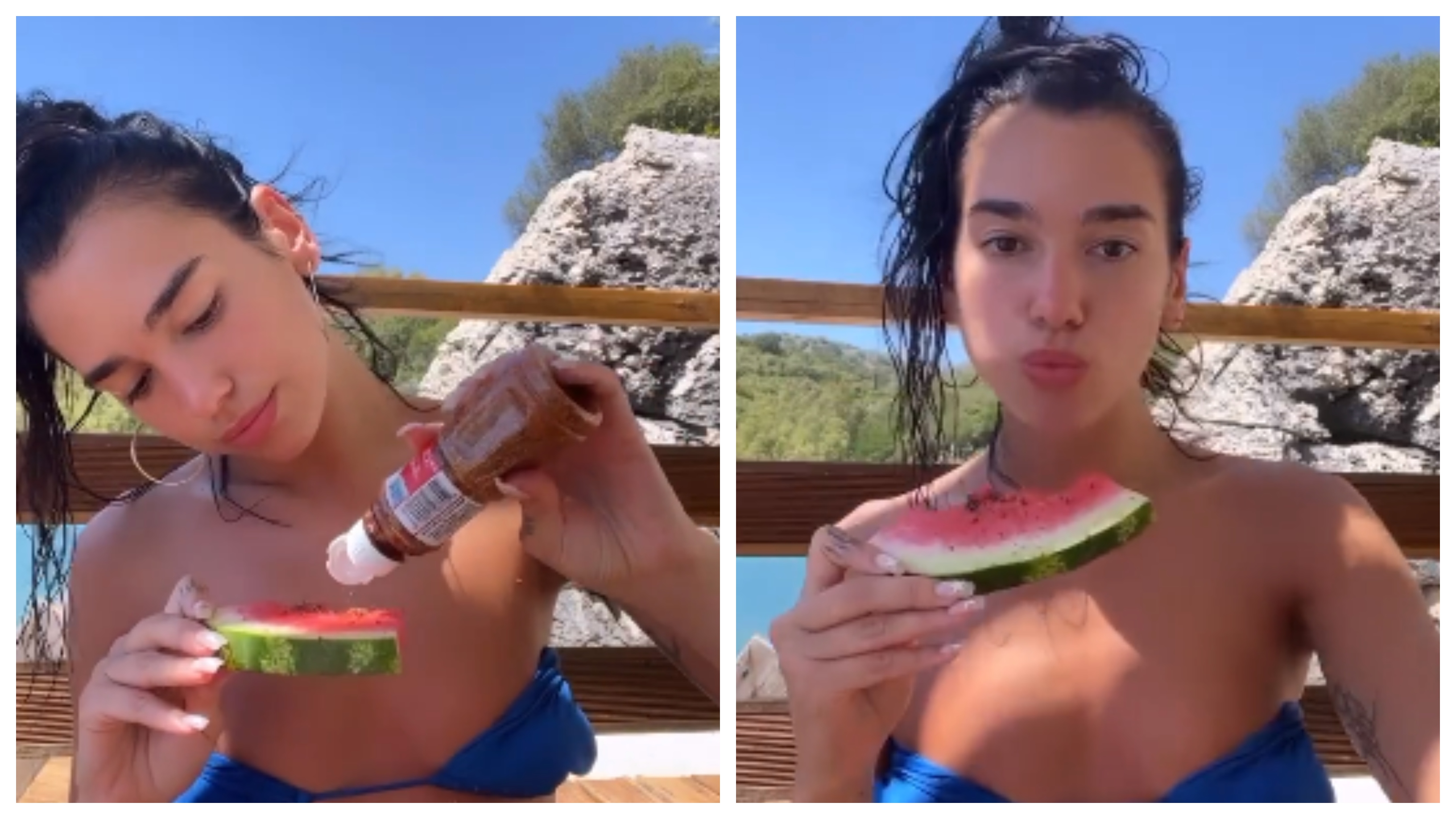 Dua Lipa assustou as pessoas ao temperar melancia com pimenta, mas mistura não é tão inusitada assim