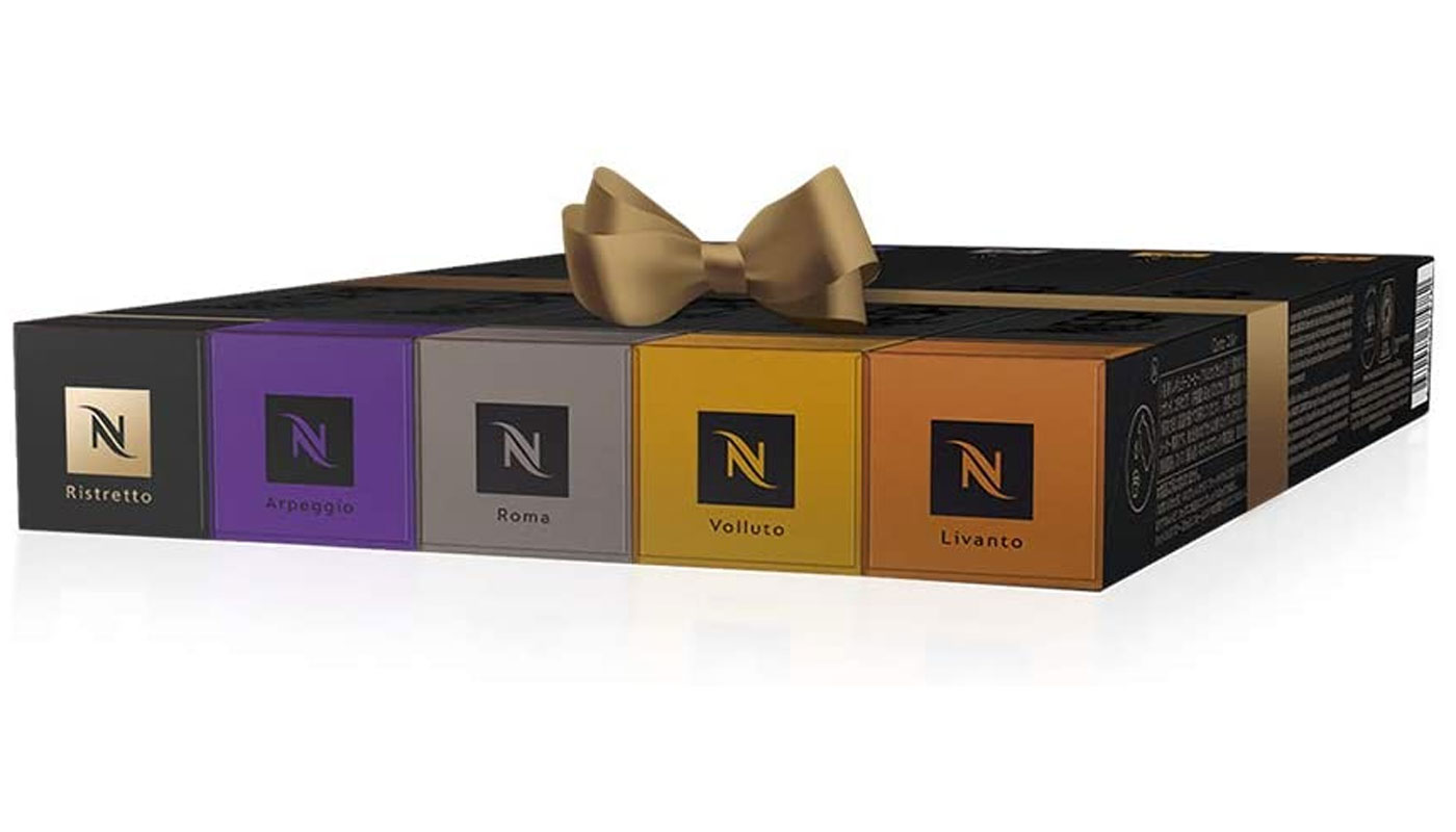 Coleção de cápsulas Nespresso com 5 variedades à venda na Amazon