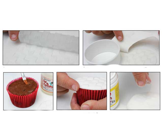 Passo a passo para cupcake de batizado