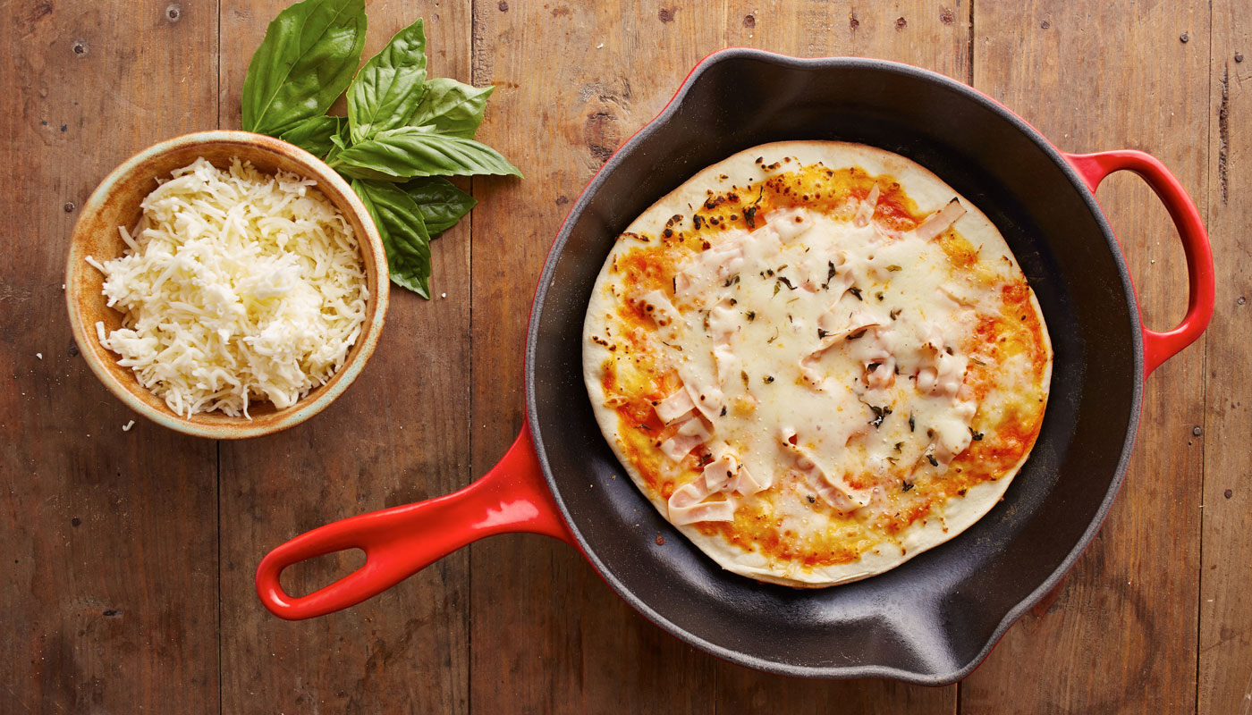 Pizza de frigideira