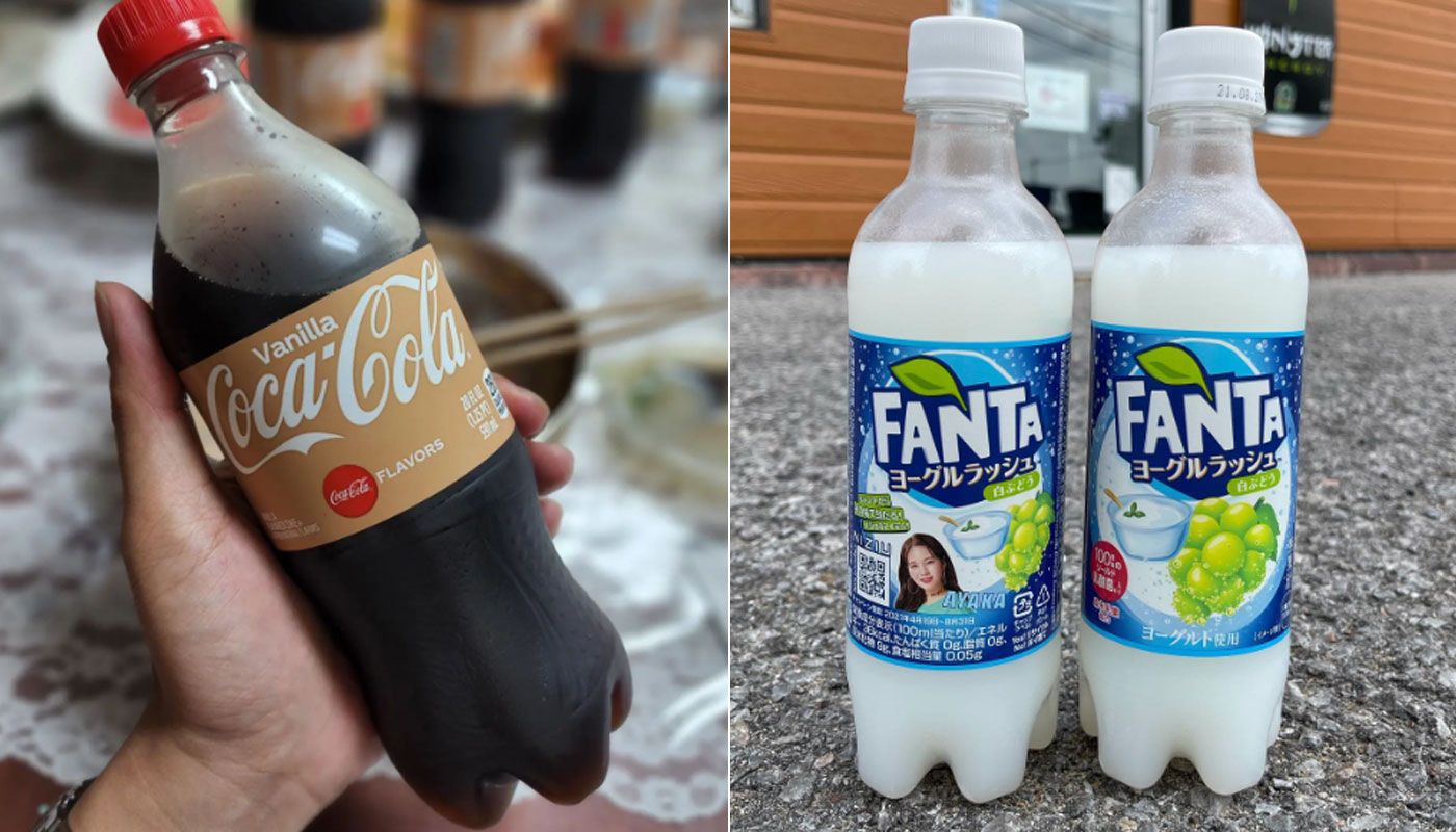 6 sabores de refri que existem em outros países e você não sabia: Coca baunilha, Fanta abacaxi e mais