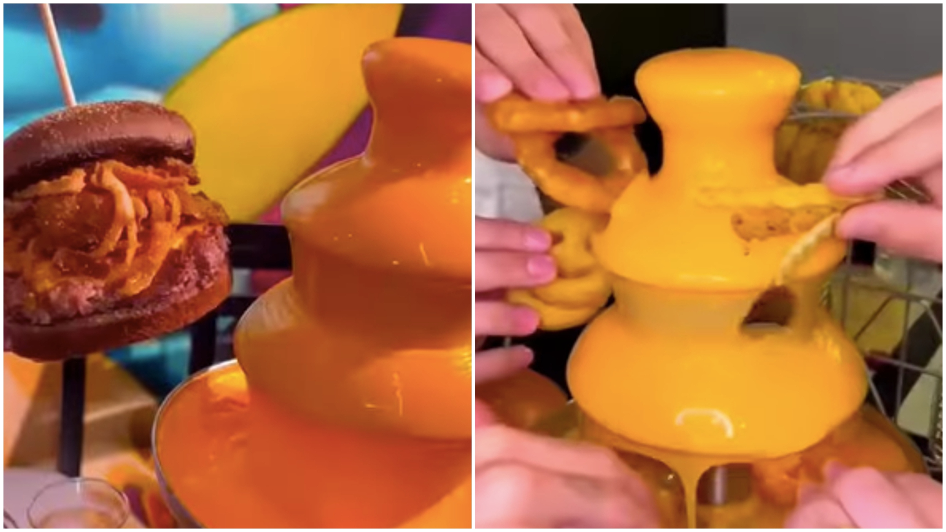 Lanchonete em SP lança sistema de rodízio de hambúrguer com torre de cheddar
