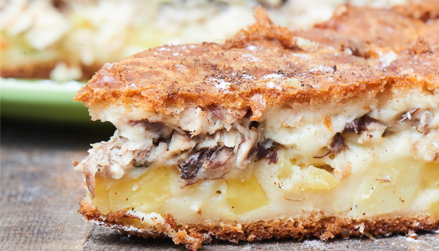 Torta de liquidificador de arroz com sardinha: aprenda receita fit para fazer em casa