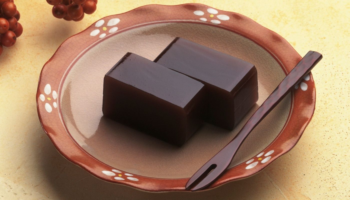 Youkan, doce japonês a base de feijão